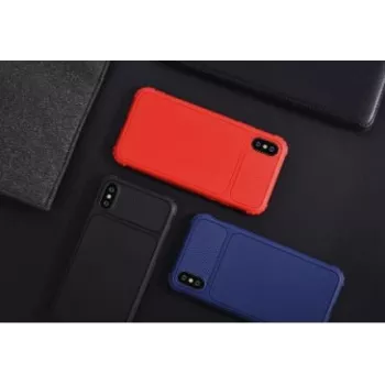 Protective shockproof case Devia Shark1 for iPhone XS Max 6.5, blue
