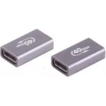 Cable Gender Changer ShiverPeaks BS13-60003 USB-C to USB-C Grey