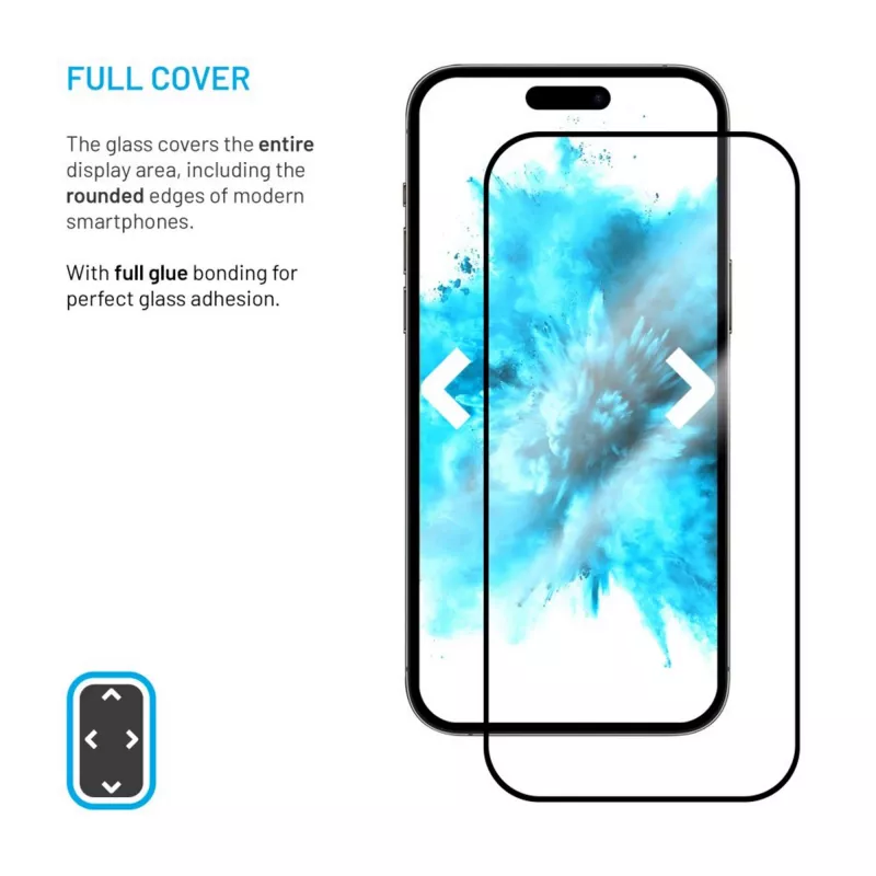 Tempered glass full-cover screen protector for Samsung Galaxy A17 (4G/5G) by FIXED