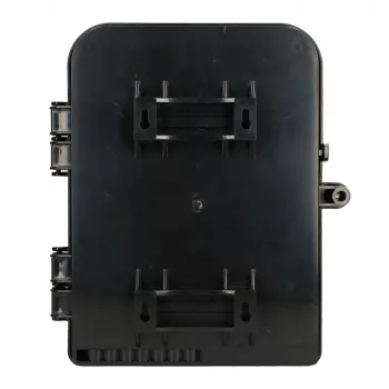 Extralink Eliza V2 Fiber Optic Closure, 16 Splices, Black, Mid-Span