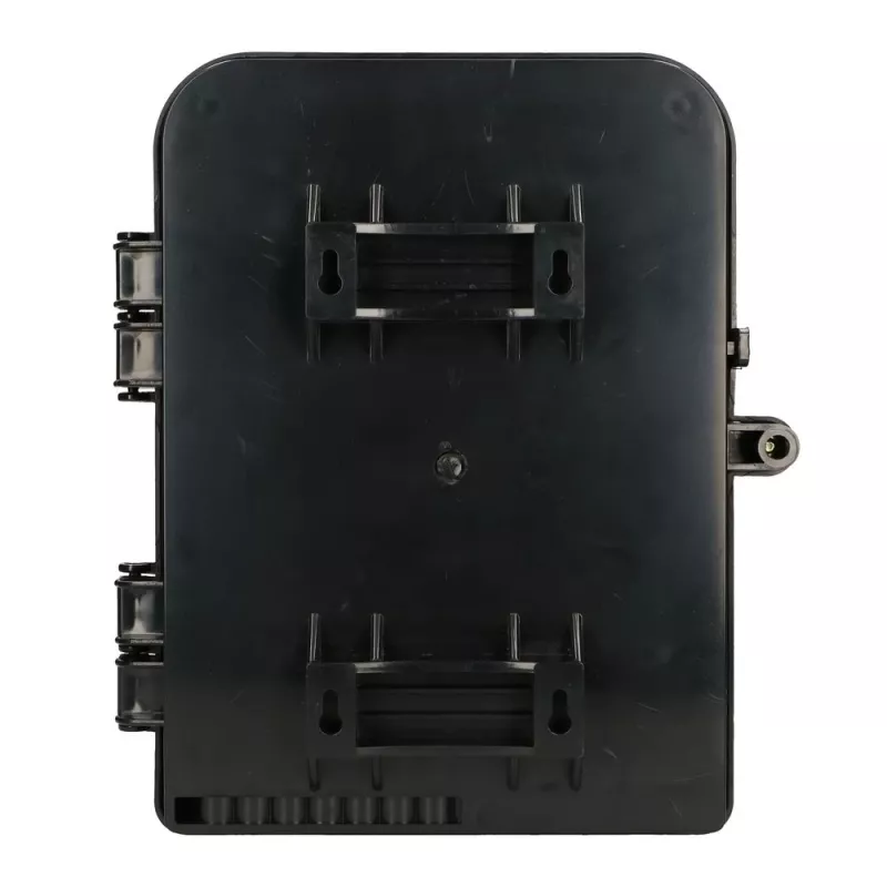 Extralink Eliza V2 Fiber Optic Closure, 16 Splices, Black, Mid-Span