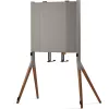 One for All Falcon Universal WM 7481 - Stand - for LCD TV / Soundbar - Walnut, gunmetal-Grey - Screen Size: 81.3-177.8 cm (32-70)