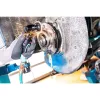 mini disc sander 9033M-11 (Blue/black, Angled)