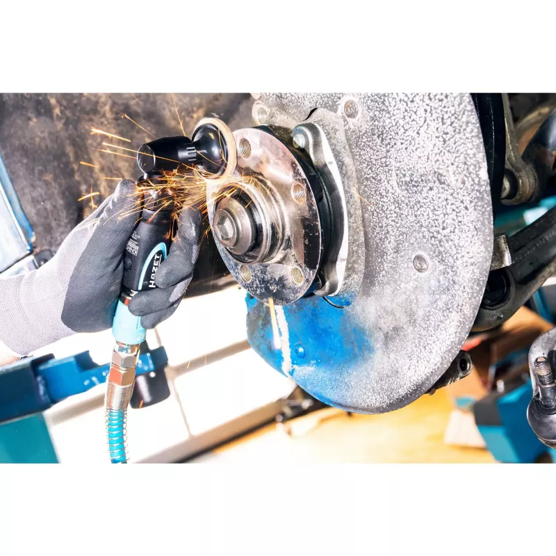 mini disc sander 9033M-11 (Blue/black, Angled)