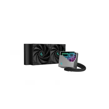 All-in-one liquid cooler DeepCool LT520 12 cm Black 3.27 mmH2O