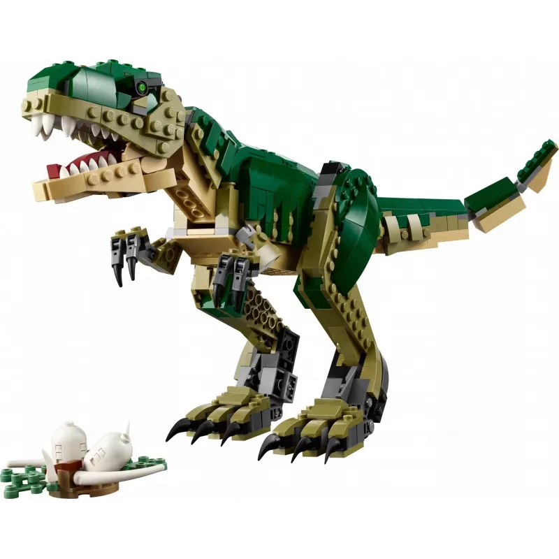 Construction toy LEGO Creator 3-in-1 T.Rex buildable model kit, 626 pcs, 150 mm height, age 9+
