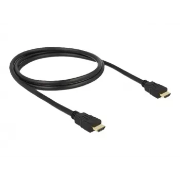HDMI Cable DeLOCK 84752 1m Type A Male to Male Black