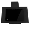 Chimney kitchen hood AKPO WK-4 NERO 2.0 50, 500 mm, max 300 m³/h, LED, T300 carbon filter