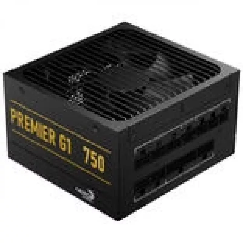 Power Supply AEROCOOL Premier G1 80 PLUS Gold ATX 3.1 PCIe 5.1 750W, black