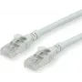 ROLINE - Patch-Cable - RJ-45 (M) to RJ-45 (M) - 30 cm - SFTP, PiMF - CAT 6 - Halogen-Free, Moulded, Stranded - Grey (21.15.2951)
