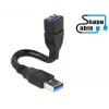 USB Cable DeLOCK 0.15m 2xUSB3.0-A