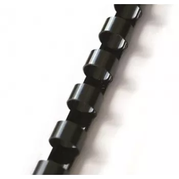 Binding spiral 12 mm (100vnt), black