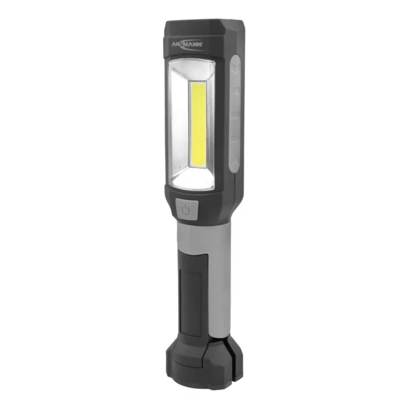 Ansmann WL230B, Flashlight, Black, Grey, IP20, COB LED, 2 lamps, 230 lm