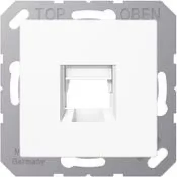 Jung A1569-15WEWW Cover Plate f.MJ 1f WE (TE-connect.) (A1569-15WEWW)