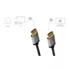 LogiLink CHA0101 HDMI AV Cable Black-grey 2m HDMI to HDMI Plugs