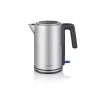 Electric kettle SEVERIN WK 3449 — 1.7 L, 2400 W, stainless steel/plastic, black-silver