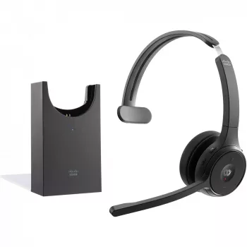 Headset 721 Wireless SINGLE+STAND Carbon Black Usba B