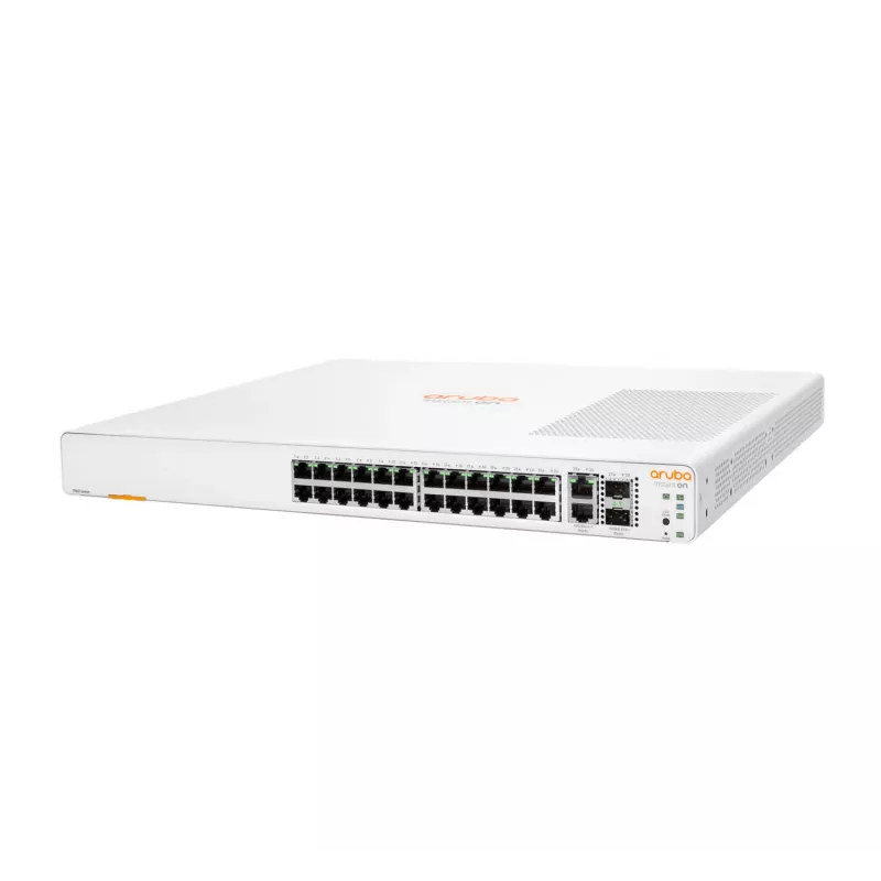 HPE Networking Instant On 1960 24G 2XF Switch Europe (JL806A#ABB) - (Nachfolger to HPE 1950 24G 2SFP+ 2XGT Switch (JG960A#ABB))