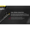 Tactical flashlight Nitecore P10 V2 — 1000 lm, IP68 waterproof, shockproof, 95 g, 18650/CR123 compatible