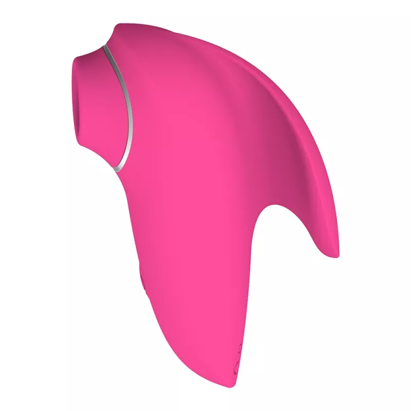 Clitoral Massager Erolab Dolphin VVS01r Rose Pink — compact personal stimulator, USB rechargeable