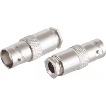Adapter Video/Audio BNC coupler ShiverPeaks 98807-5 for RG58U cable, clamp connection