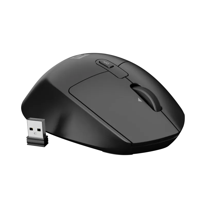Wireless mouse NATEC KITE NMY-2347, up to 4000 DPI, silent clicks, tilt scroll wheel, black