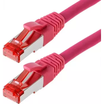 Networking Cable Helos CAT6 S/FTP (PIMF) 3m Magenta