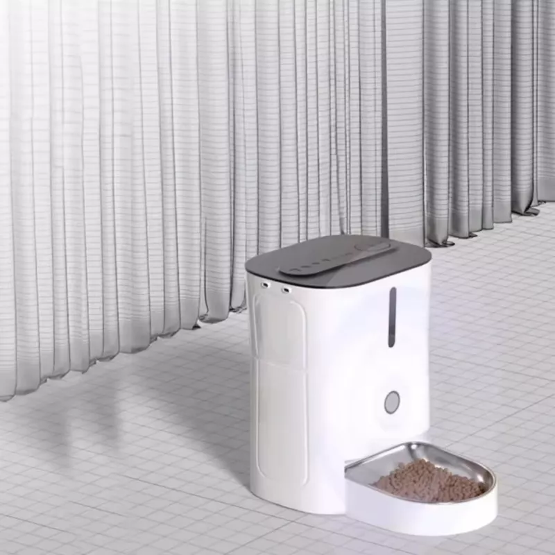Automatic Pet Feeder Sponge SPONGE Pet Feeder Smart DUAL — dual-dish smart feeder for pets