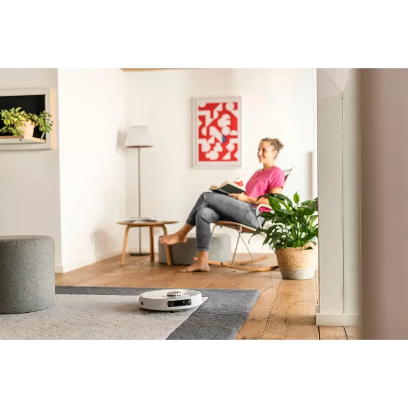 Bagless robot vacuum cleaner Karcher RCV 5 — LiDAR navigation, 120 min runtime, 5000 Pa, 0.33 L dust bin, wet mopping, 5200 mAh battery