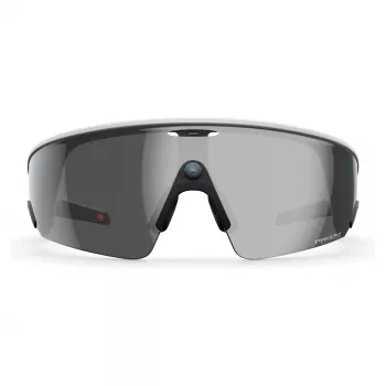META Oakley Vanguard, Meta AI, White, Prizm Black AI Glasses