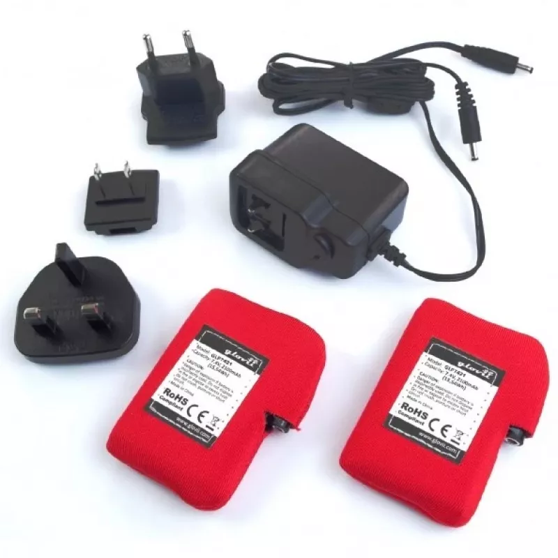 Gloves Glovii GS9XL — Heated waterproof hiking and winter gloves, XL, touchscreen, Thinsulate, genuine leather/nylon