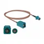 Antenna Cable FAKRA Z plug FAKRA Z jack RG-316 1 m DeLOCK