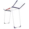 Clothes horse Leifheit Pegasus 180 Maxx Winged — floor-standing drying rack, 18 m drying space, adjustable height 1080–1280 mm, 550×1100×1280 mm, blue/white