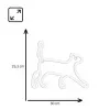 Neon-style decorative light MANTA SNL70WH Style Neon Lights CAT 2 White 70 cm