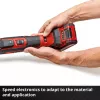 Multi-tool EINHELL TP-MG 18 Li BL Solo — 18V Li‑Ion, grinding, sanding, sawing, 1.08 kg, black/red