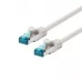 Patch cable LOGON Cat5e 15 m Ivory — RJ-45 to RJ-45