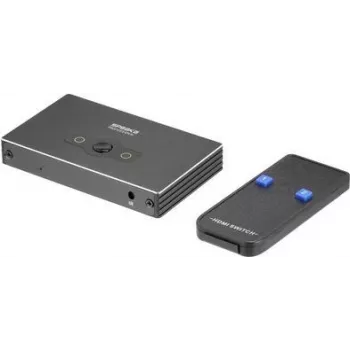 SpeaKa Professional SP-HSW-300 2 Port HDMI-Switch Ultra HD-capable 7680 x 4320 Pixel (SP-10474508)
