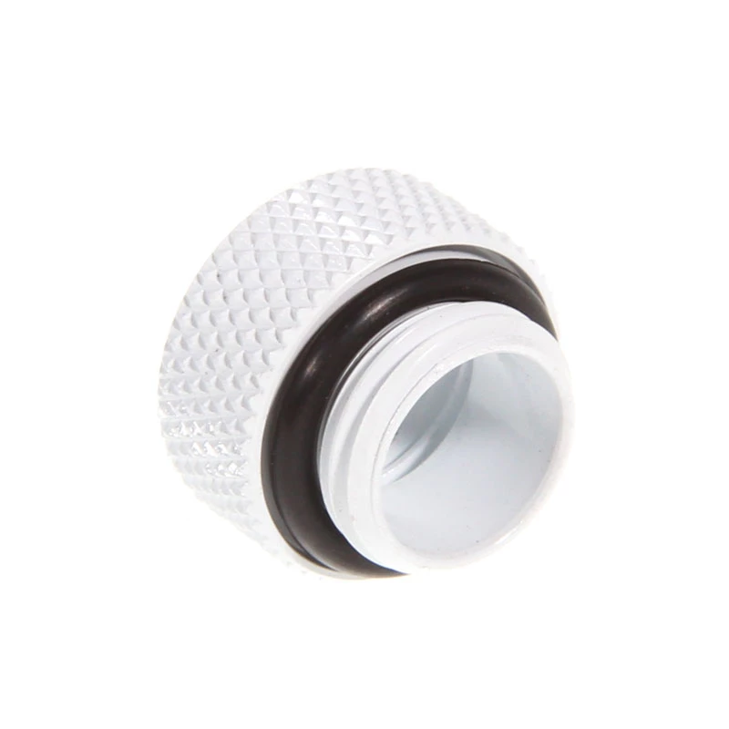 Computer cooling system part BitsPower BP-DWWP-C40 — white accessory for liquid cooling