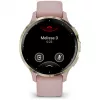 Garmin Venu 3S 3.05 cm (1.2) AMOLED 41 mm Digital 390 x 390 pixels Touchscreen Gold, Rose Wi-Fi GPS (satellite)