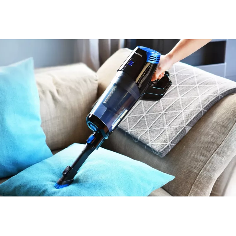 2-in-1 stick vacuum BLAUPUNKT VCH602BL, cordless, 22.2V battery, 135W, 0.7L dust container, cyclonic filtration
