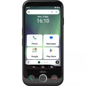 Smartphone Doro Aurora A10 4.5 inch 4GB 64GB Black