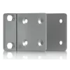 Mounting kit Ubiquiti UACC-Rack-Ear-1U Grey Galvanized steel
