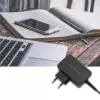 Mobile device charger QOLTEC 51024 — Universal AC indoor charger, 65W PD, 20V/3.25A, 1.2m cable, Black