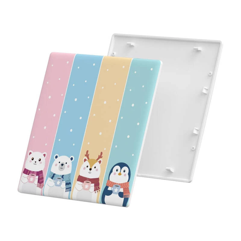 Decorative cover Sonoff T5-4C-86-cartoon for touch switch — decorative plate for Sonoff T5 series