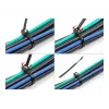 Cable Tie DeLOCK 200x4.8mm 50pcs Black