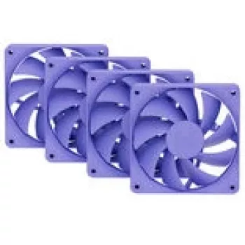Computer cooling fan HYTE FA12-TM-4 120 mm Violet, 1500 RPM, 72 m³/h, 1.6 mmH2O, FDB, pack of 4