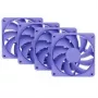 Computer cooling fan HYTE FA12-TM-4 120 mm Violet, 1500 RPM, 72 m³/h, 1.6 mmH2O, FDB, pack of 4