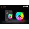 SAVIO Blast 120mm ARGB PWM Case Fan - Black