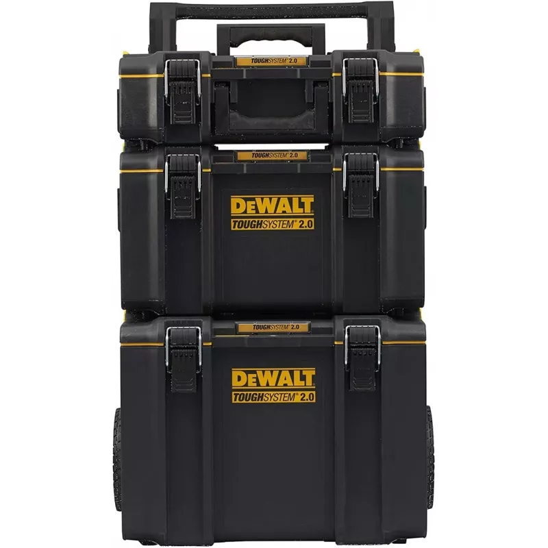 Tool storage box DeWalt DWST83402-1, black/yellow, 554×500×1150 mm