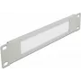 Cable management panel DeLOCK 10 inch Cable Management Brush Strip 1U grey